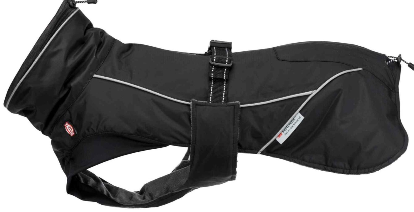 TRIXIE Zimní obleček BRIZON  L:62cm černý