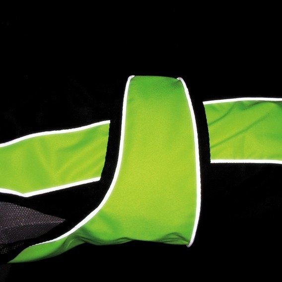 TRIXIE Reflexní obleček SAFETY černo-žlutý M 45 cm - DOPRODEJ