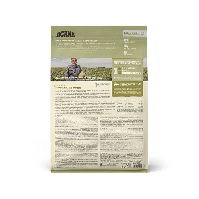 ACANA YORKSHIRE PORK SINGLES 2 x 11,4 kg