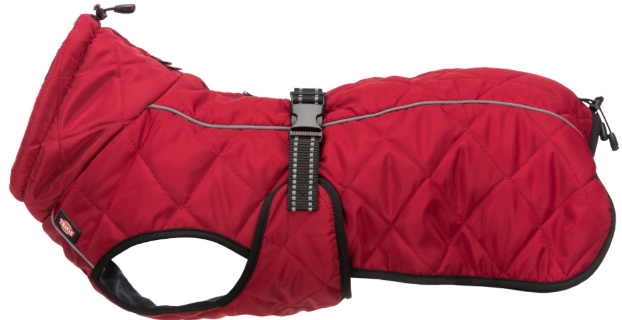 TRIXIE Obleček vesta MINOT červená S:33cm, hruď:32-50cm, krk:33cm