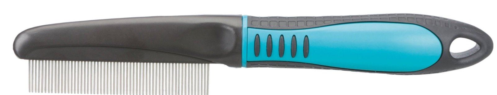 TRIXIE Hřeben středně hustý s protiskluzovou rukojetí 22 cm
