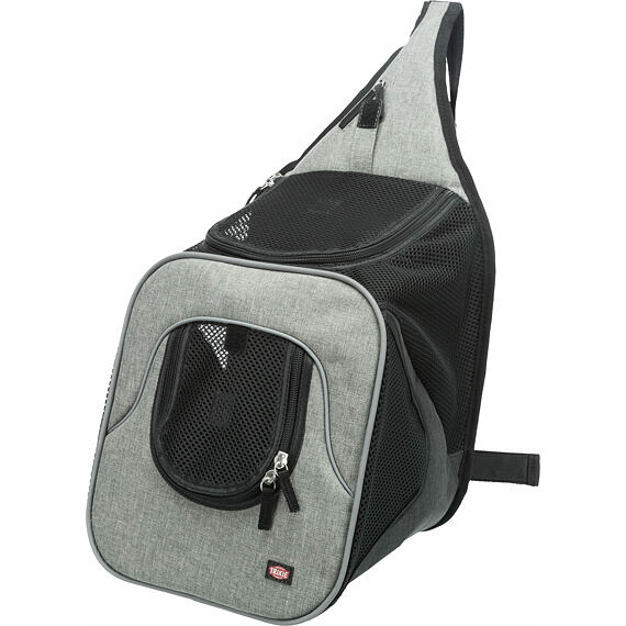 TRIXIE Nylonový batoh SAVINA klokanka 30x26x33cm černo-šedý (max. 10kg)