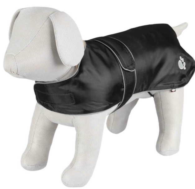 TRIXIE Reflexní vesta ORLEANS černá XL:70cm, hruď:65-90cm, krk:66-75cm