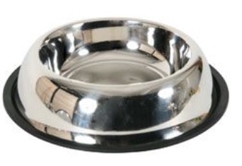 Miska nerez protiskluz pes STEEL 0,55 l Zolux