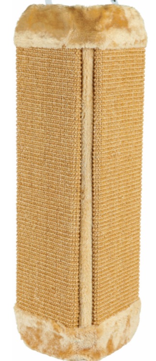 TRIXIE Škrábadlo nástěnné rohové velké 32x60cm,  - hnědé