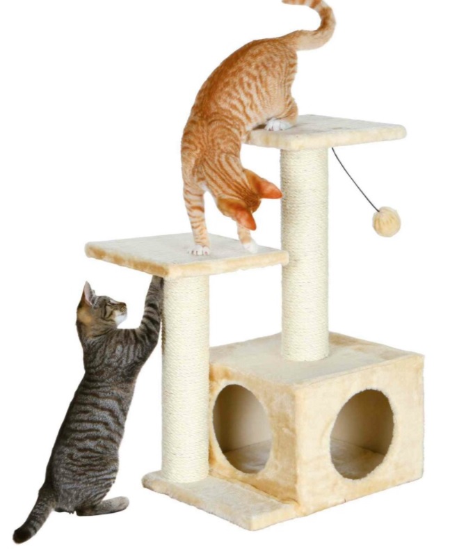 TRIXIE Škrábadlo VALENCIA  71cm,  - béžová