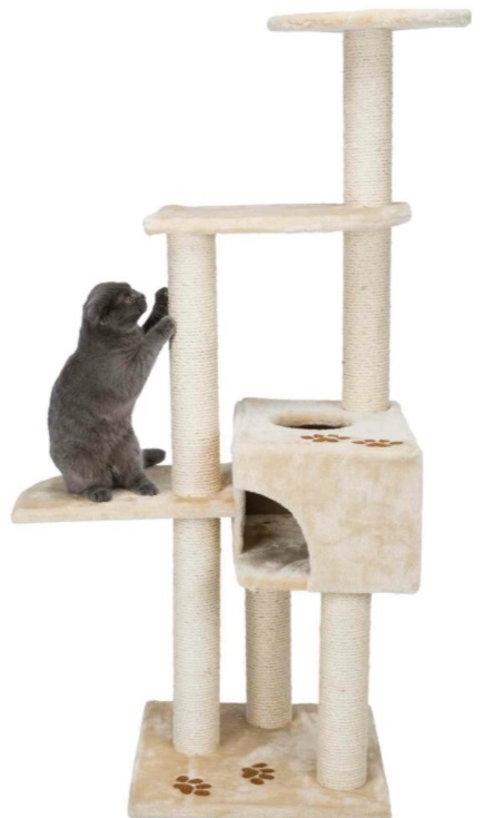 TRIXIE Škrábadlo ALICANTE 142cm,  - béžové