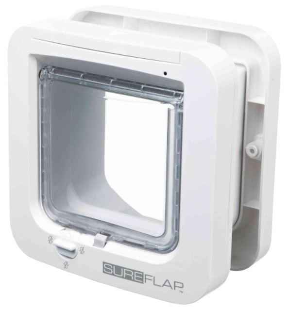 TRIXIE SureFlap 4-cestná dvířka na mikročip 21 x 21 cm - bílé (RP 2,90 Kč)