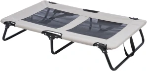 TRIXIE Lehátko se síťkou pro psy, černá/šedá 79 x 19 x 50 cm