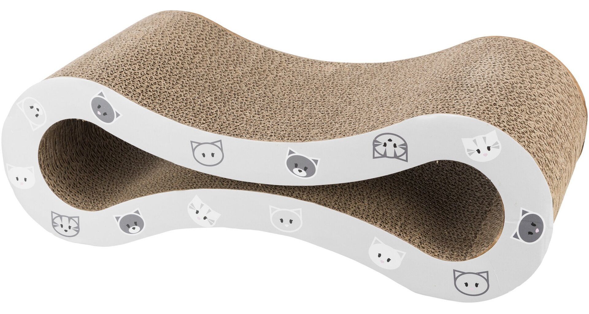 TRIXIE Škrabací vlna MIMI šedá 48 x 16 x 22 cm