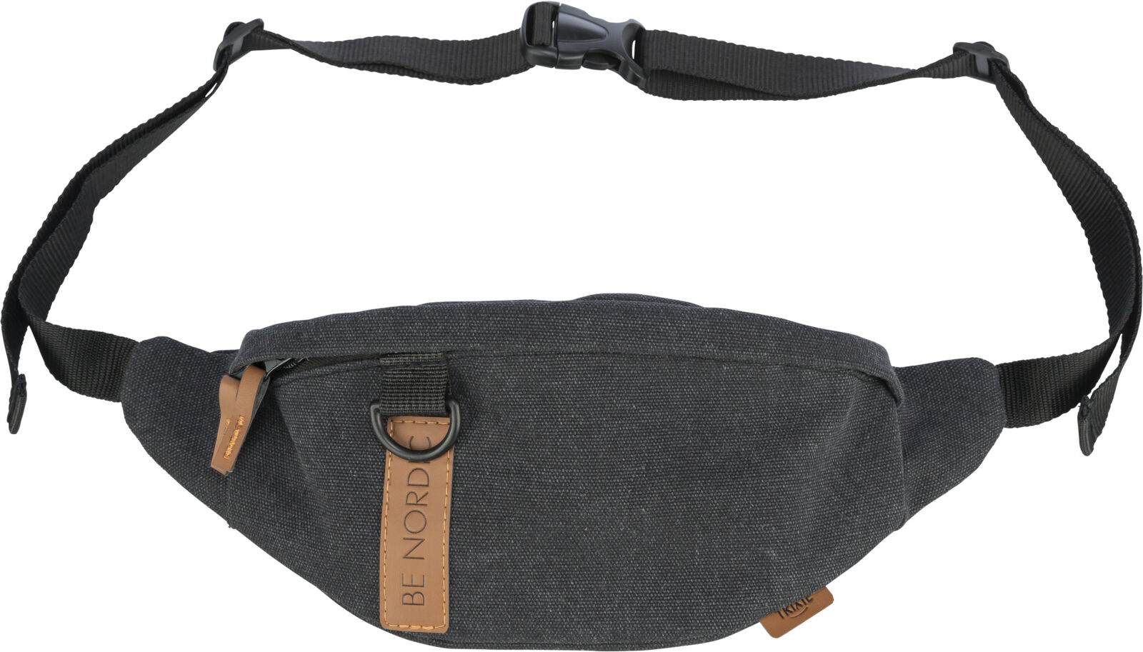TRIXIE BE NORDIC multifunkční ledvinka, 24 x 11 x 8 cm, pásek: 50-165 cm, černá