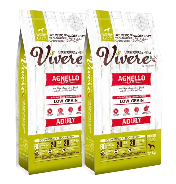 VIVERE Adult Lamb 2 x 12 kg