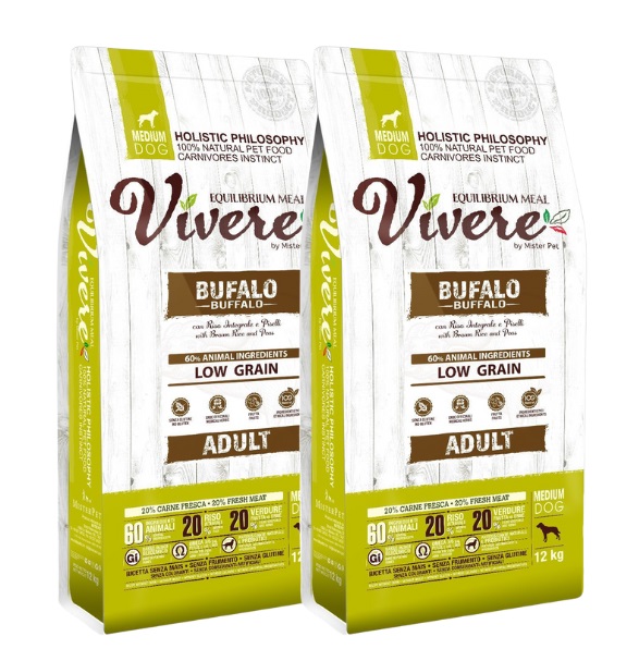 VIVERE Adult Buffalo 2 x 12 kg