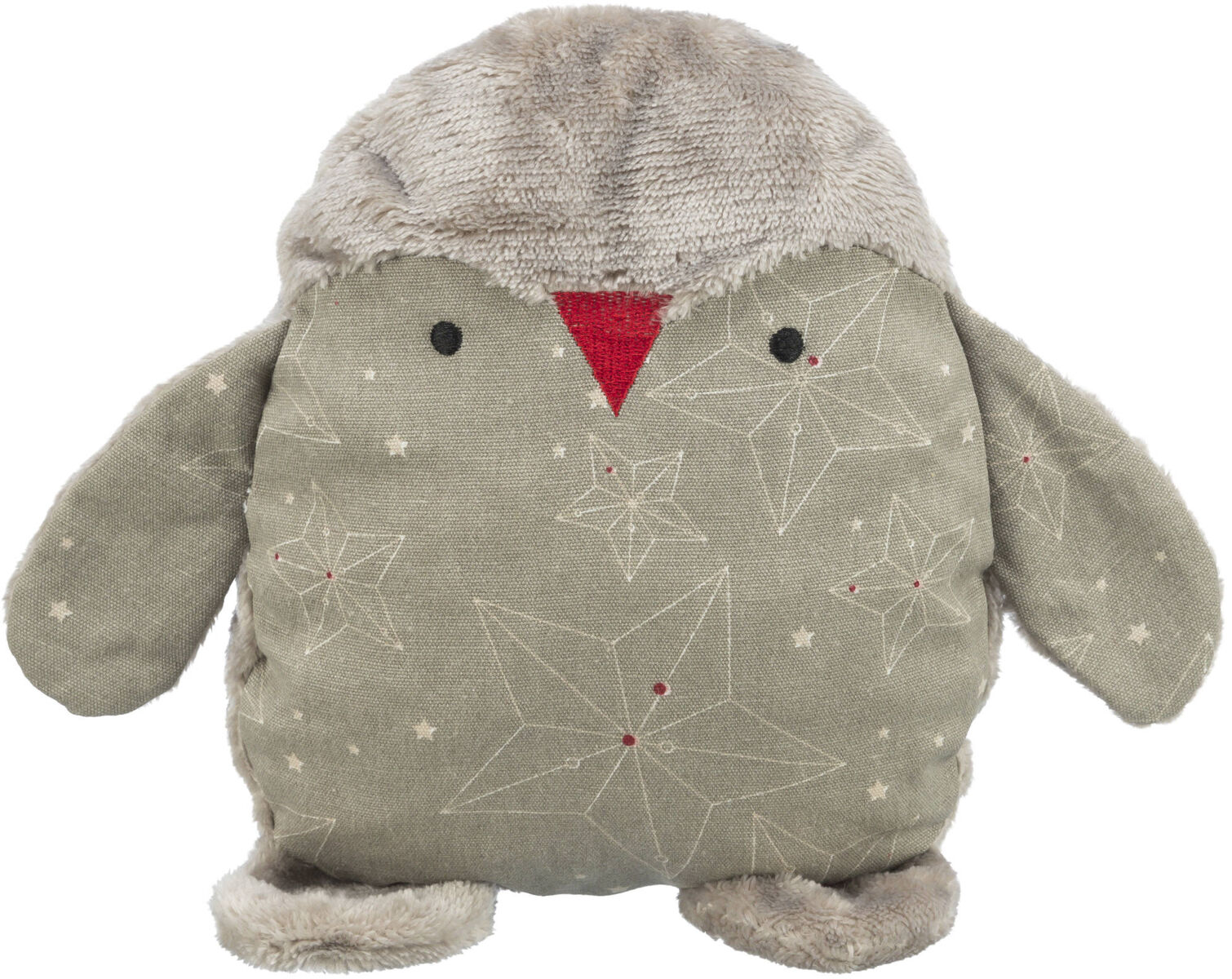 TRIXIE Xmas PENGUIN - vánoční plyšový tučňák bez zvuku, 24 cm, látka/plyš