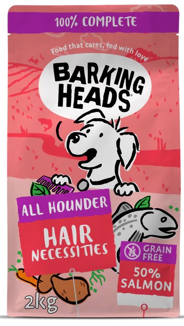 BARKING HEADS All Hounder Hair Necessities Salmon 12kg 