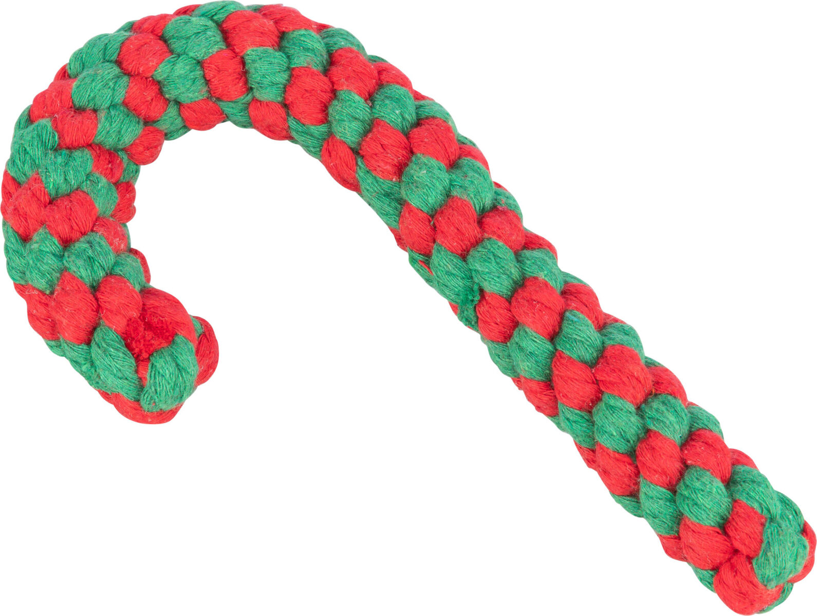 TRIXIE Xmas CANDY CANE - vánoční uzlovaná hůlka , 19 cm, bavlněné lano