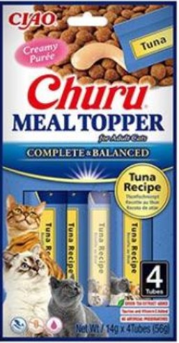 Churu Cat Meal Topper Tuna Recipe 4x14g