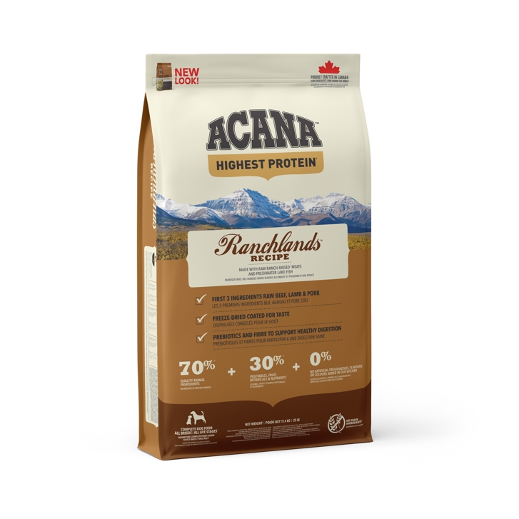 ACANA RANCHLANDS DOG 2 x 11,4 kg