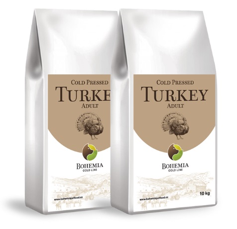 BOHEMIA COLD Adult Turkey 2 x 10kg