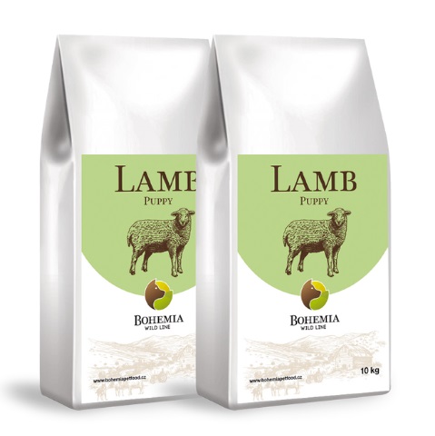 BOHEMIA Wild Puppy Lamb 2 x 10kg