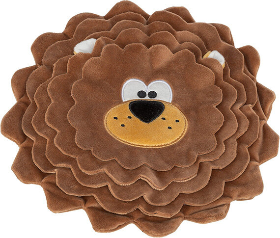 TRIXIE DOG ACTIVITY lev, šustící koberec na pamlsky, ø 26 cm, polyester, hnědá