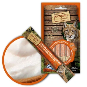 Natural Greatness Creamy IMUNITY, funkční pamlsek - kuře, tuňák, humr, 4 x 14 g