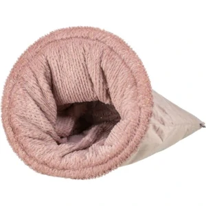 TRIXIE Vánoční sametový vak LIVIA Soft, ø 40 × 60 cm, starorůžová