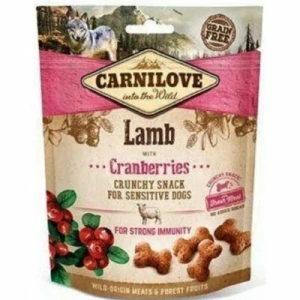 Carnilove Dog Crunchy Snack Lamb,Cranberries,meat 200g