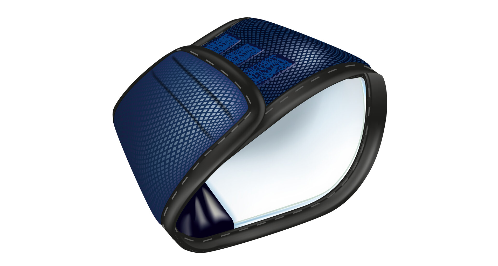 TRIXIE Břišní pás na podložky pro psa samce, tmavě modrý M: pas: 45-55 cm