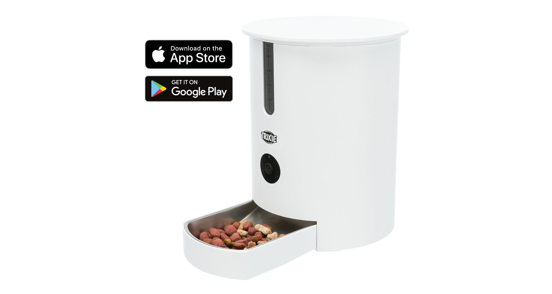 TRIXIE Automatický zásobník na krmivo SMART TX9 2,8l/22x28x22 cm bílý (RP 2,90 Kč)