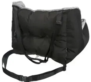 TRIXIE Autosedačka/cestovní pelech pro psy, 50 x 40 x 50 cm, černá/šedá