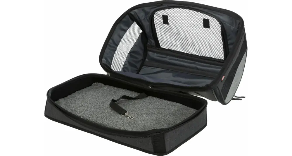 TRIXIE Transportní taška-pelíšek HOLLY 50x30x30 cm nylon,černo/šedá (max 15kg)