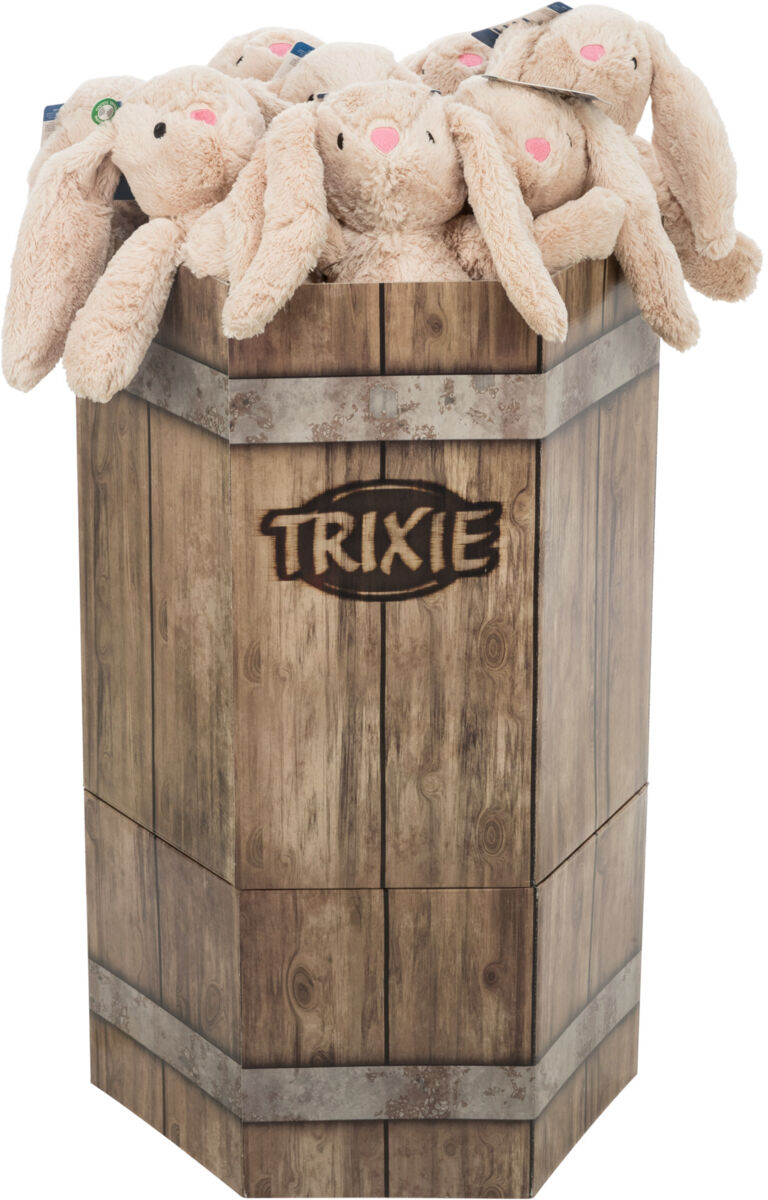 TRIXIE Plyšový králík s dlouhýma ušima 38 cm