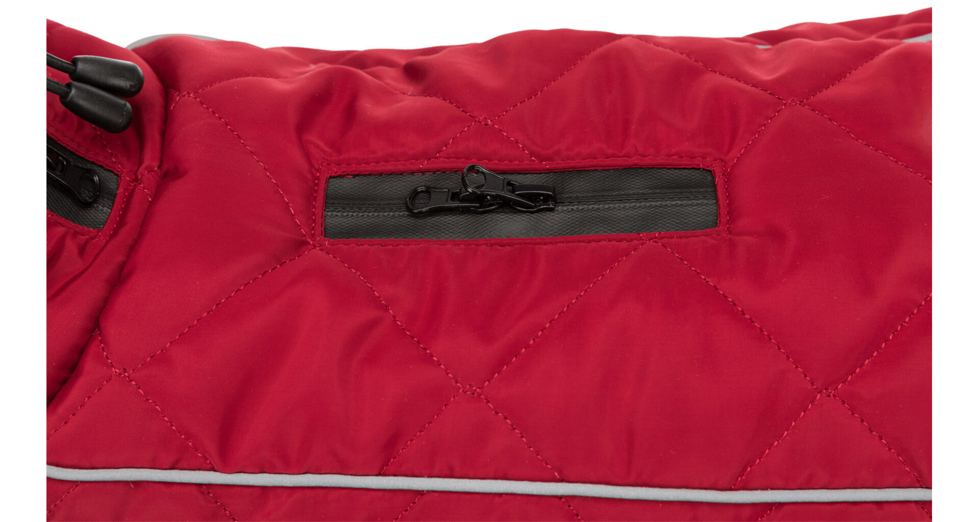 TRIXIE Obleček vesta MINOT červená M:45cm, hruď:44-70cm, krk:40cm