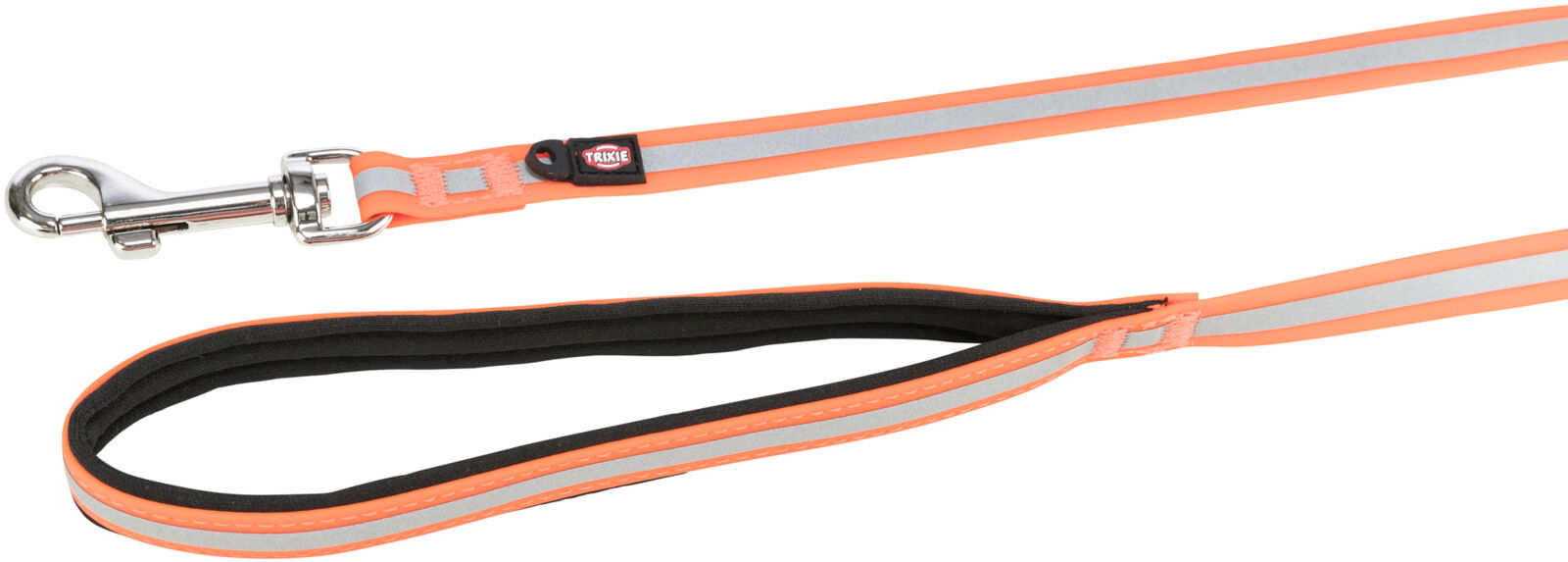 TRIXIE Stopovací reflexní vodítko Easy Life, oranžová M-L: 10 m/13 mm