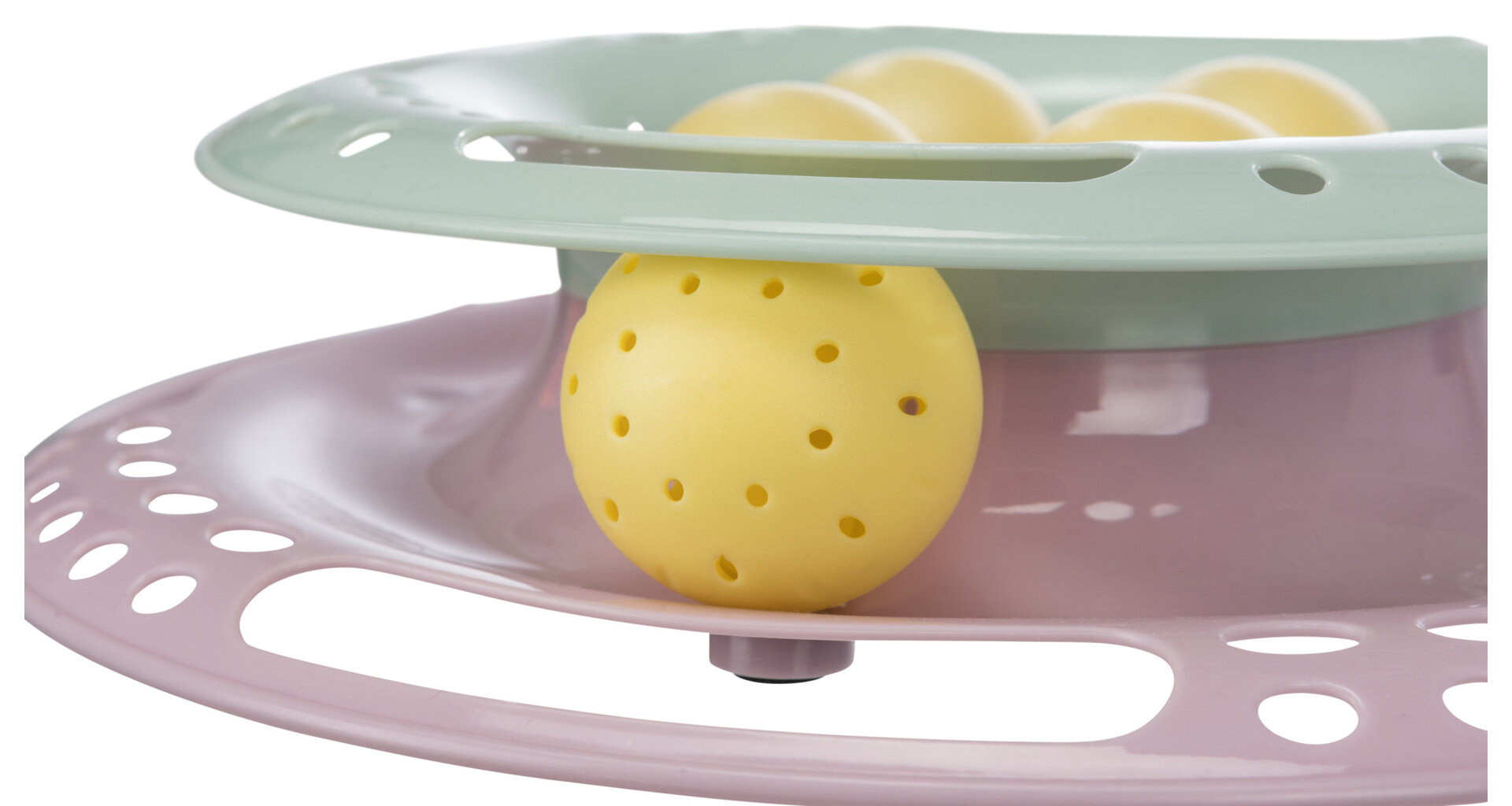 TRIXIE JUNIOR hračka kruh s míčky pro koťata 24 cm