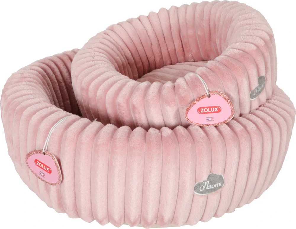 Pelech NAOMI Kulatý prošívaný růžový Zolux