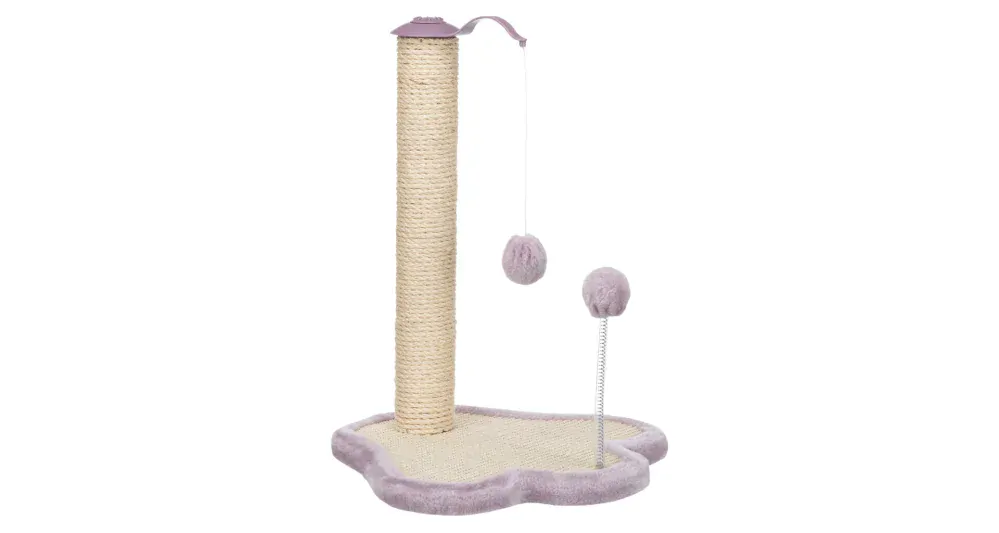 TRIXIE JUNIOR škrabadlo packa s kuličkou na pružině a gumičce 40 x 38 cm