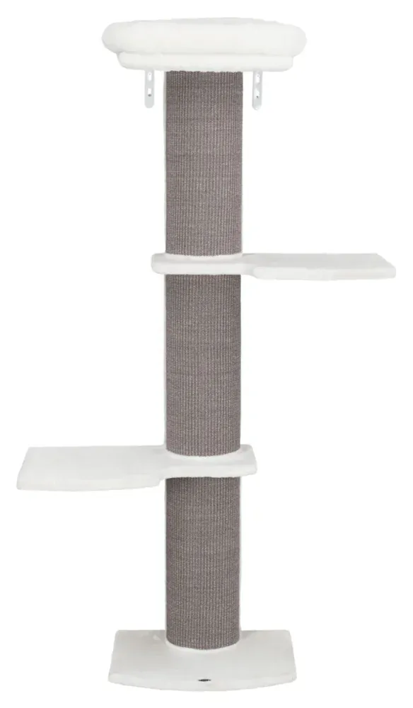 TRIXIE Škrábadlo ACADIA, 3posty, montovatelné ke zdi, 160cm, šedé