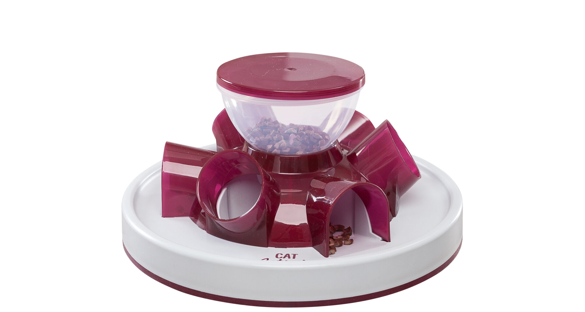 TRIXIE Cat Activity Tunnel Feeder - krmítko s tunýlky, ø 28 × 14 cm