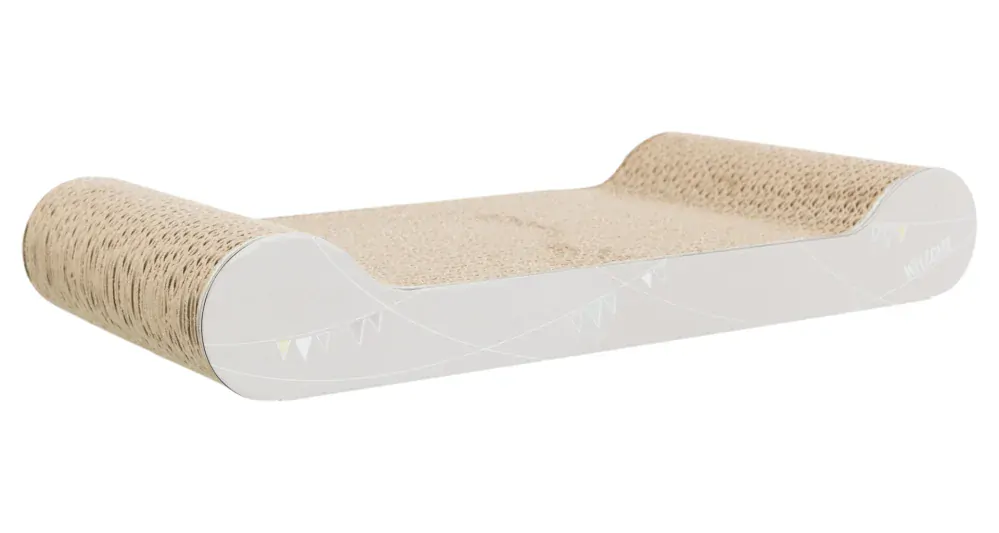 TRIXIE JUNIOR škrabací karton 38 x 6 x 18 cm světle šedý