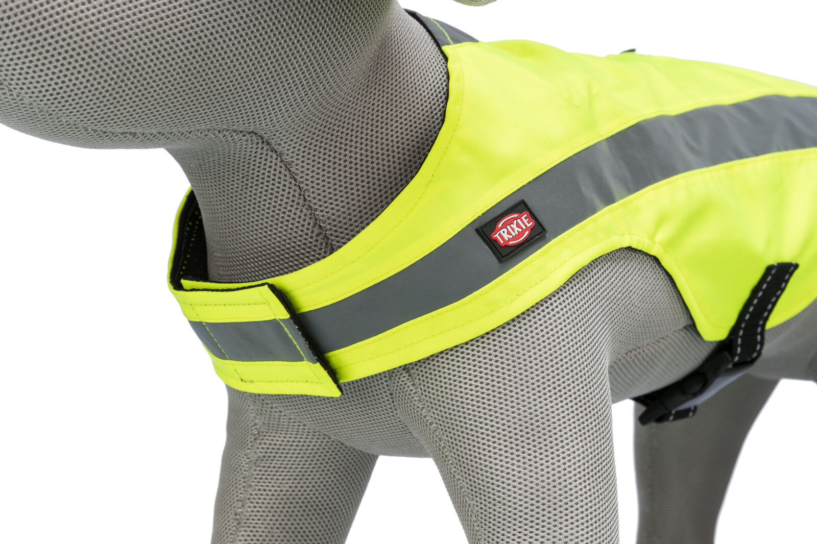 TRIXIE Bezpečnostní vesta, reflexní, neon žlutá L-60cm,hruď:62-96cm