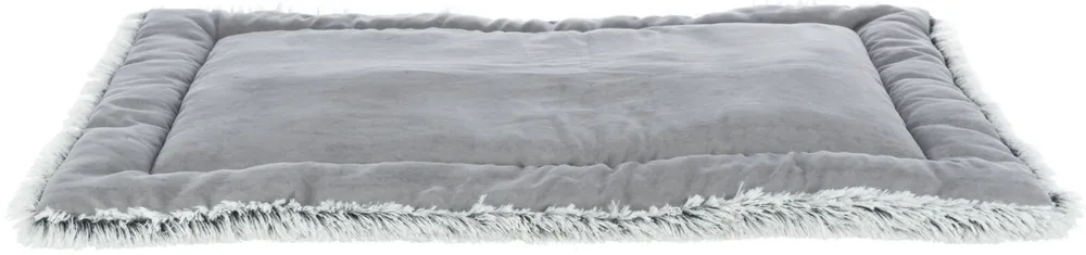TRIXIE Lehací podložka HARVEY, hebký dlouhý vlas, bílo-černo/šedá 160 x 100 cm