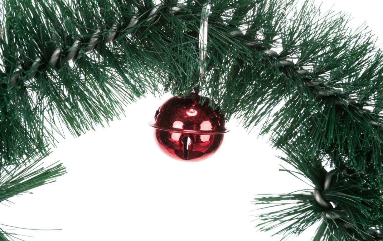 TRIXIE Xmas Massage - vánoční masážní oblouk pro kočky, 44 x 42 cm