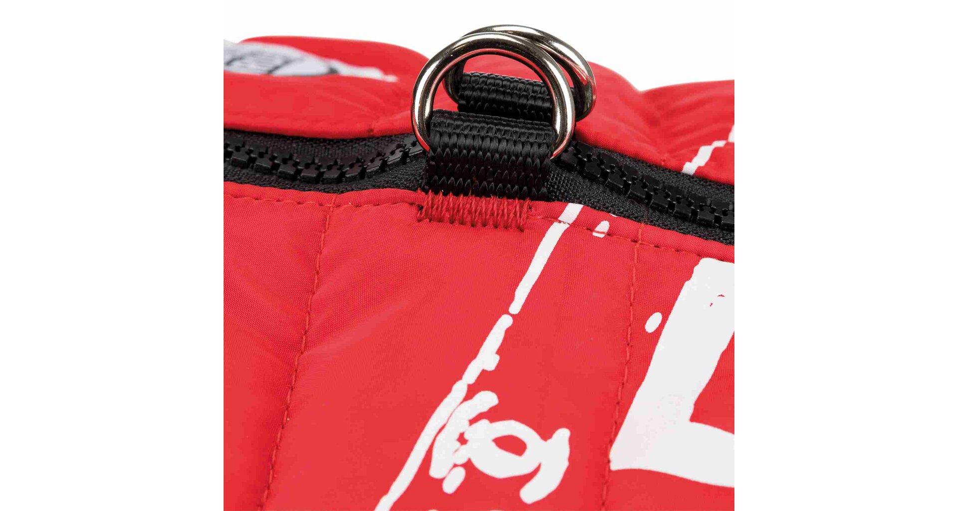 TRIXIE Obleček s postrojem Saint-Malo červený S:36cm, hruď:50cm, krk:36cm