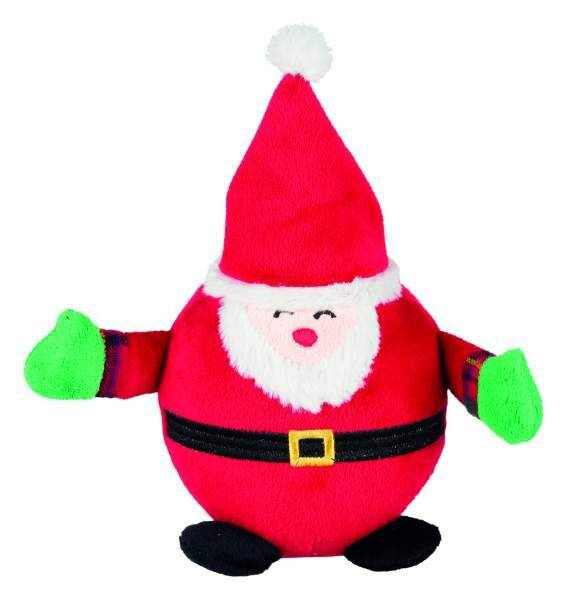 TRIXIE Vánoční kulaté figurky SANTA CLAUS, TUČNÁK, SNĚHULÁK 18 cm