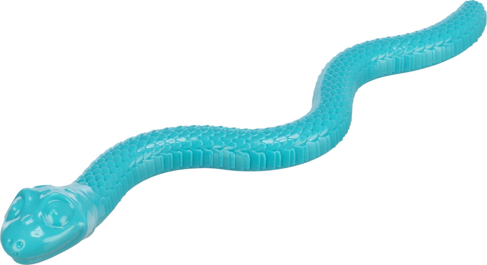 TRIXIE Snack Snake, had na pamlsky, TPR, 59 cm, petrolejová