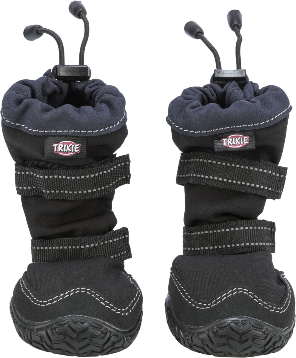 Walker Active Long, ochranné boty pro psy, 2ks, černá L-XL: ø 7-7,5 cm, např. zlatý retrívr