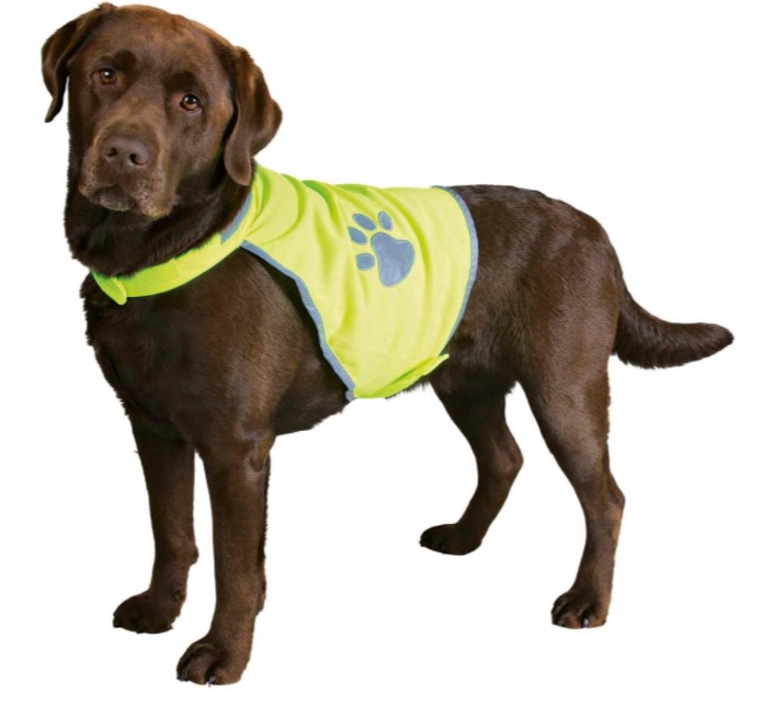 TRIXIE Bezpečnostní reflexní vesta  L-krk:48-62cm,hruď:64-81cm