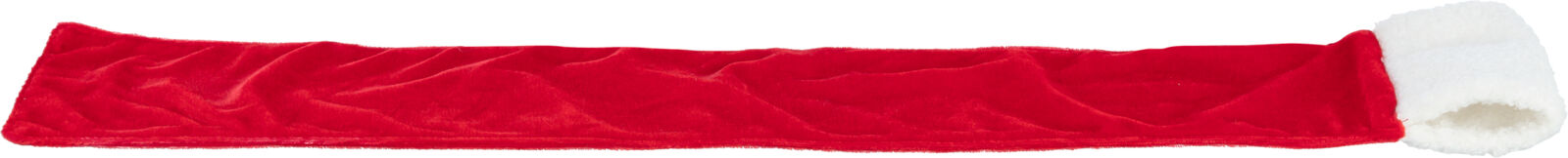 TRIXIE Xmas SCARF - vánoční sametová šála, červená/bílá 50 cm